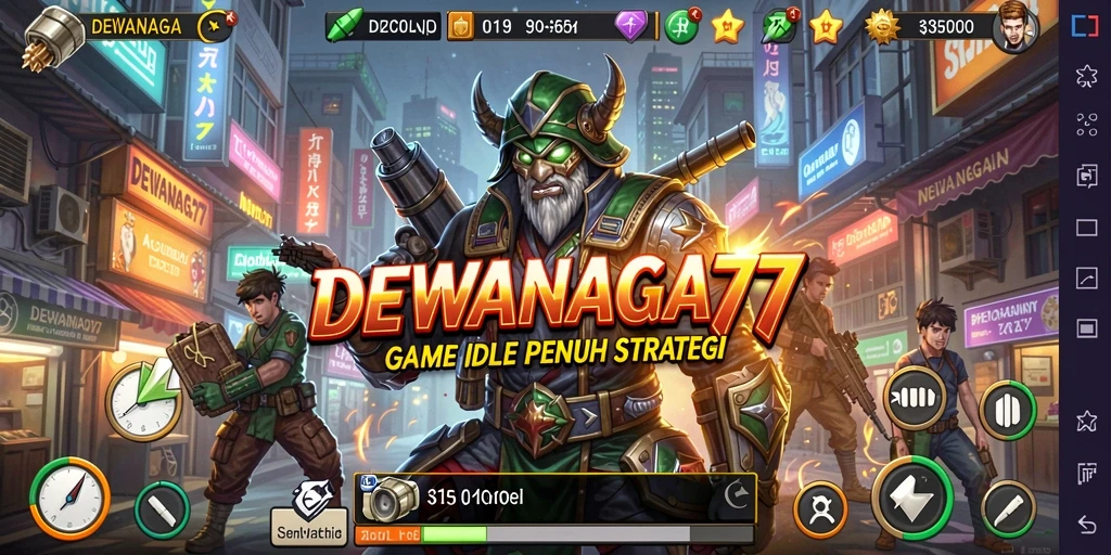 Tampilan gameplay DEWANAGA77 yang menarik dan interaktif.