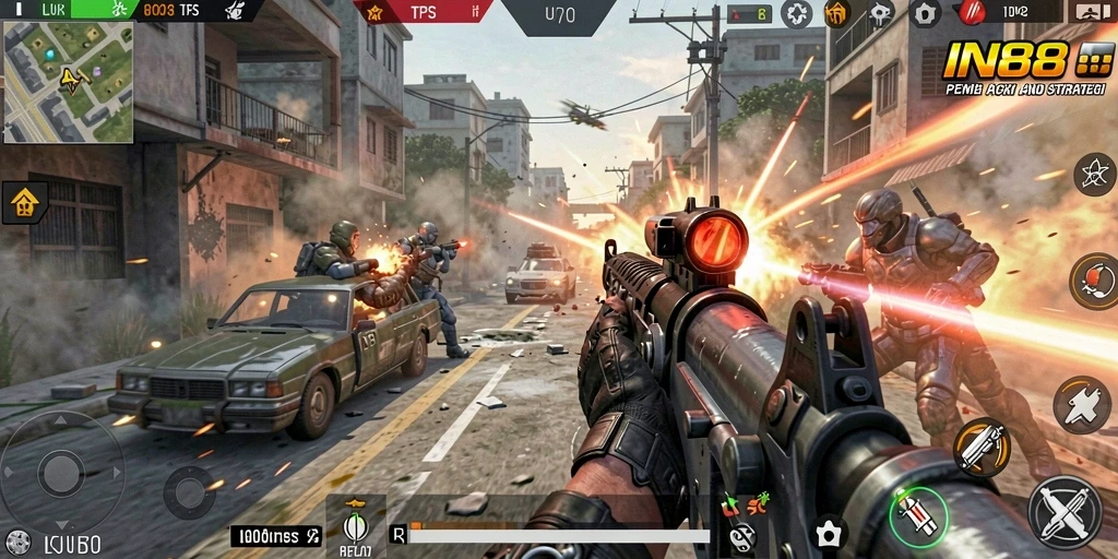 Tampilan menarik dari gameplay IN88 yang penuh aksi.