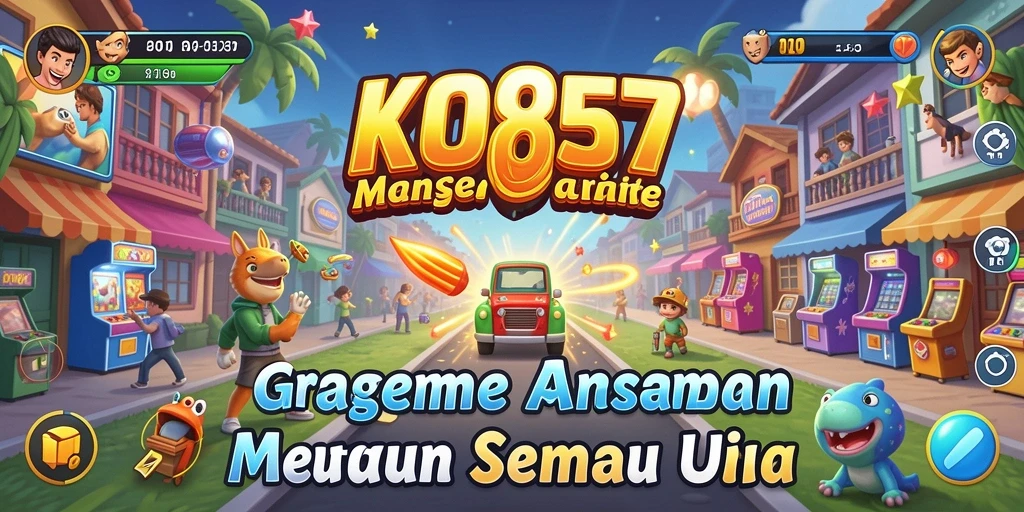 Screenshot KO857 menampilkan gameplay menantang di level yang berbeda.