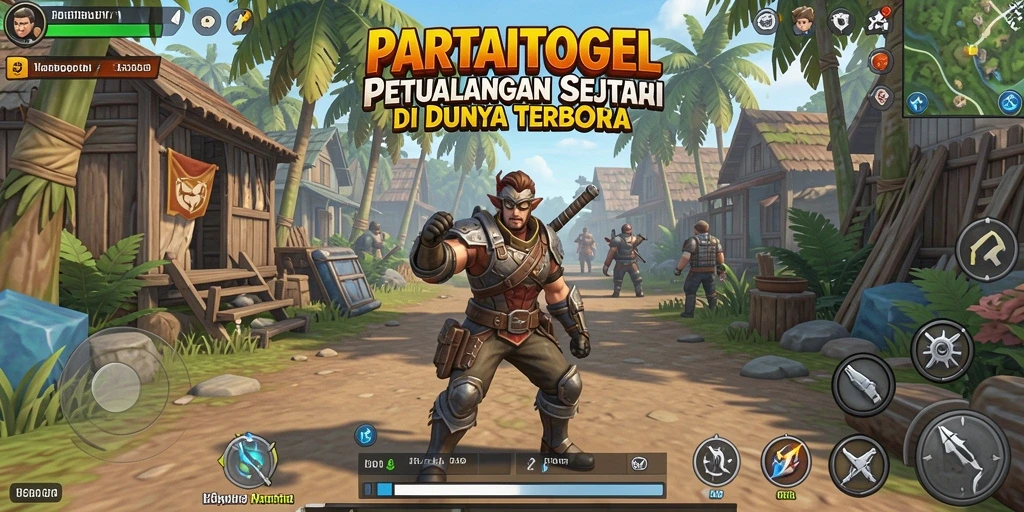 Tampilan gameplay Open World yang menarik dan penuh warna.
